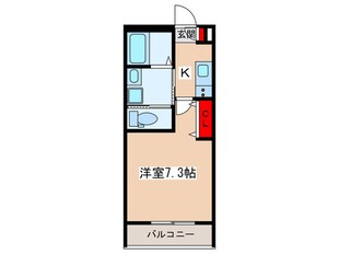 グランシャリオⅡの物件間取画像